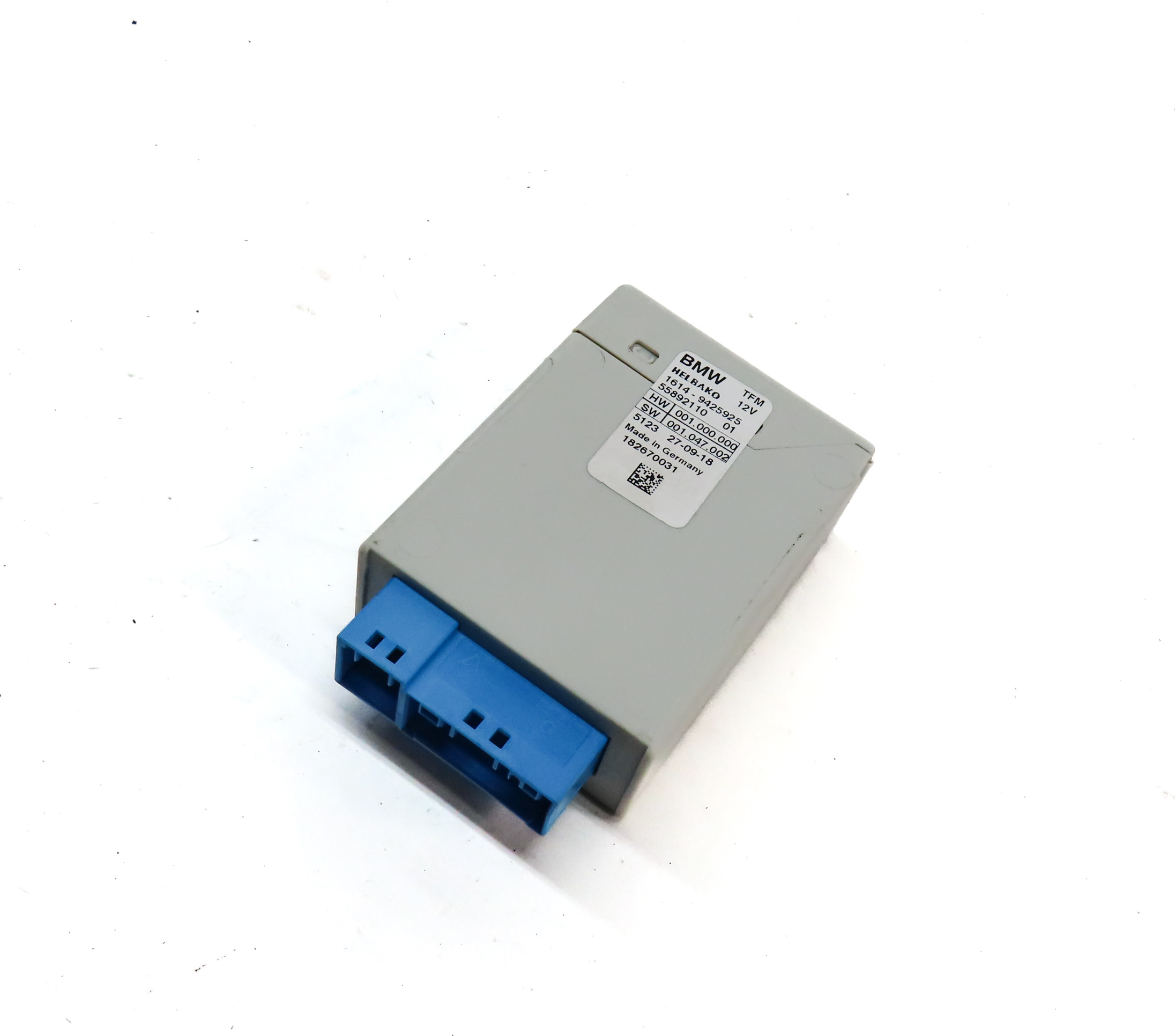 2017 BMW 330E HYBRID (F30) FUEL PUMP CONROL MODULE COMPUTER — exact item pictured